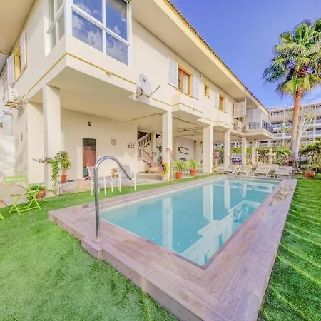 Apartamento Vivienda Con Piscina A 300 Metros De La Playa Muro Exterior foto